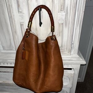 Michael Kors Tan Skorpios Shoulder Bag